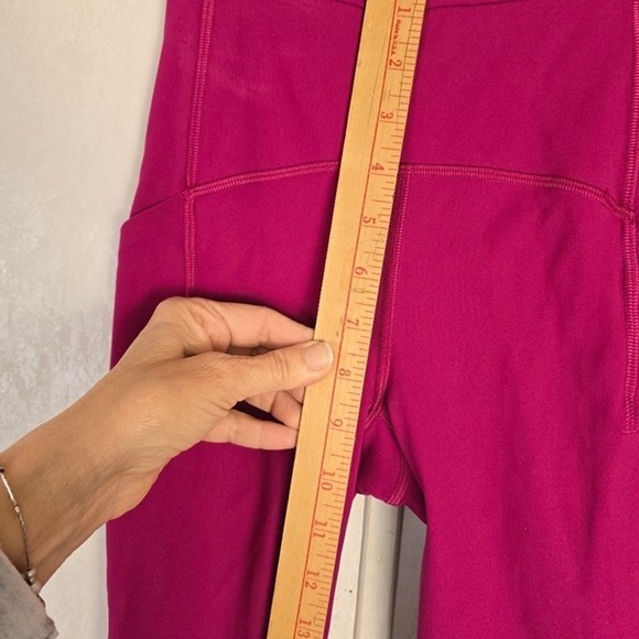 Lululemon Women Swift Speed 2 Legging Luxtreme Magenta Purple Stretch Reflective - Picture 9 of 11